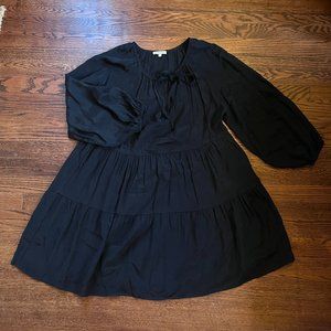 Whimsy + Row Black Long Sleeved Mini